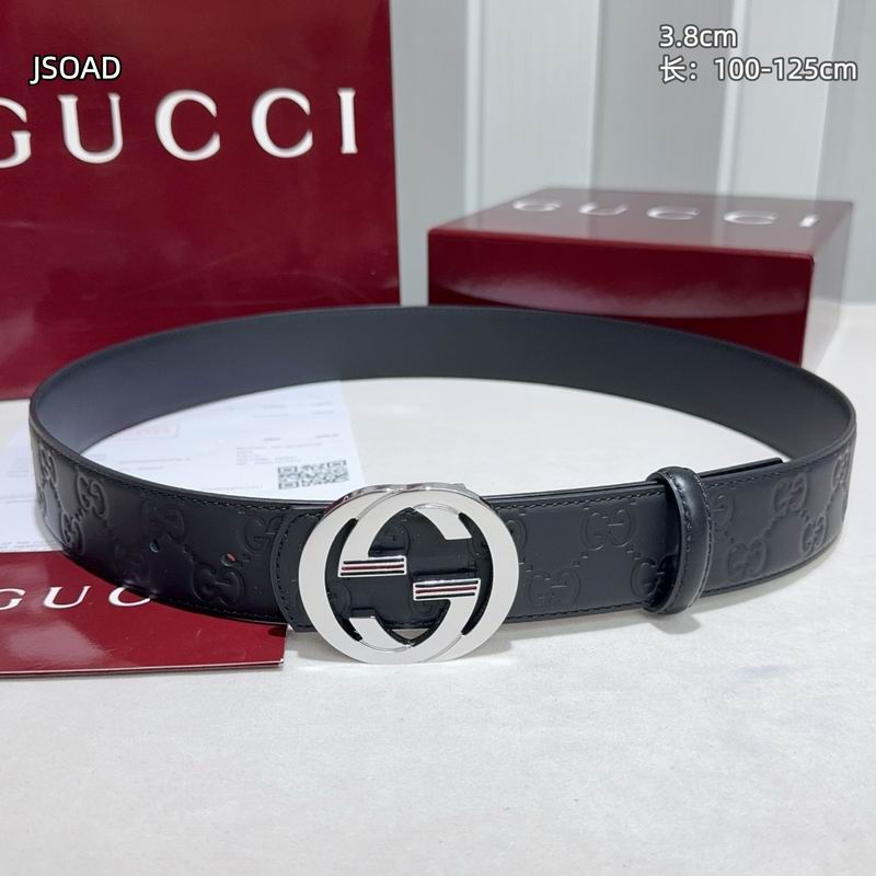 Gucci belt 38mmX100-125cm 8L06